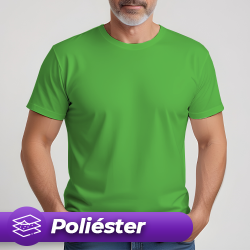 Camiseta Verde | Poliéster