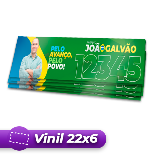 Mini Adesivo | Vinil | 22x6cm
